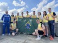 Курсанты Московской академии Следственного комитета имени А.Я. Сухарева приняли участие в юбилейной эстафете по Садовому кольцу